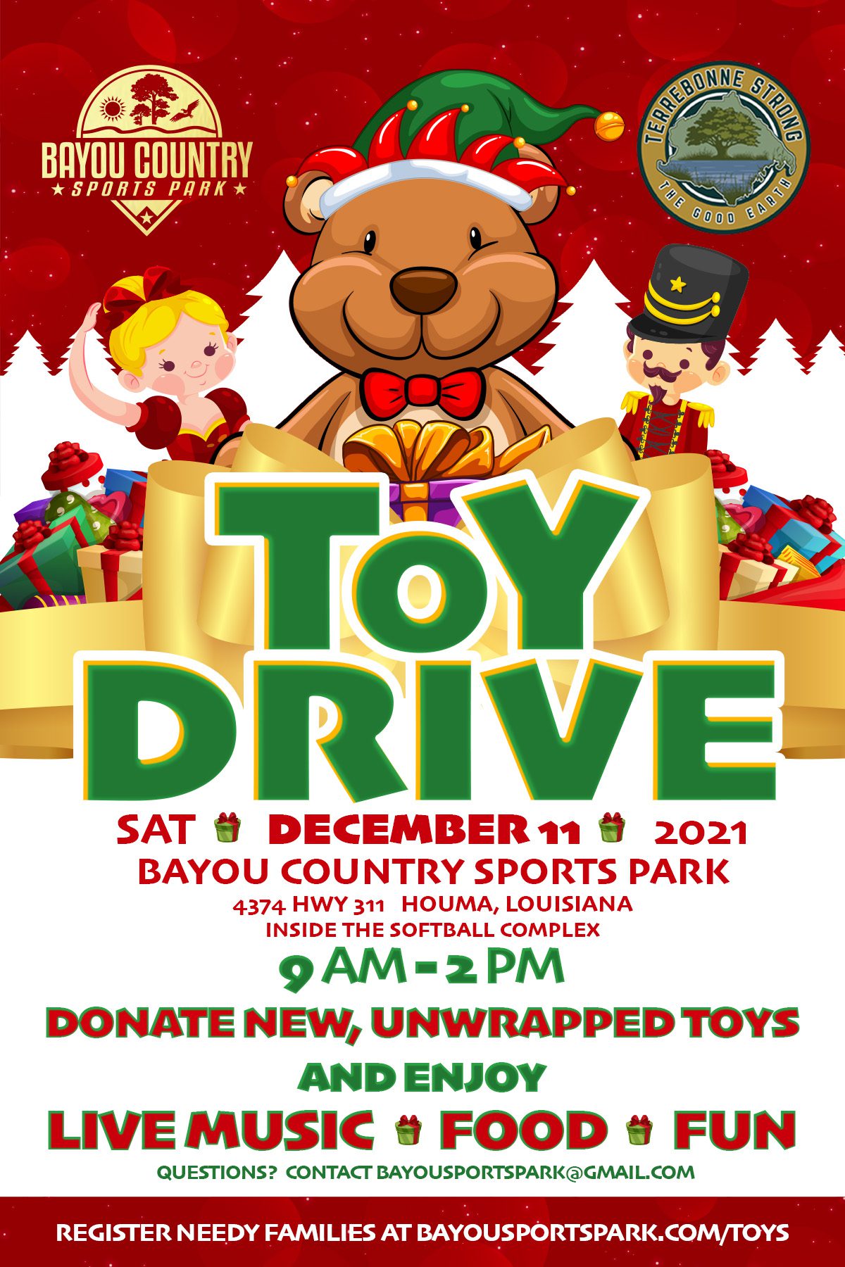 TOY DRIVE 2021 FLYER